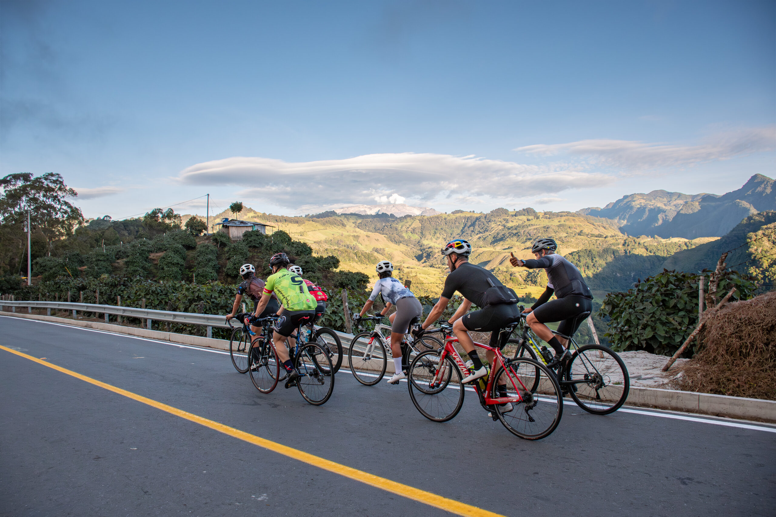 Is Colombia safe for cycling? Cyclists riding through Colombia’s mountains