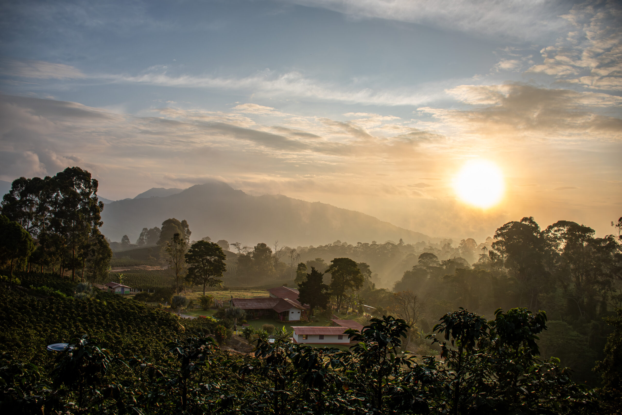Riding through Colombia’s mountains raises